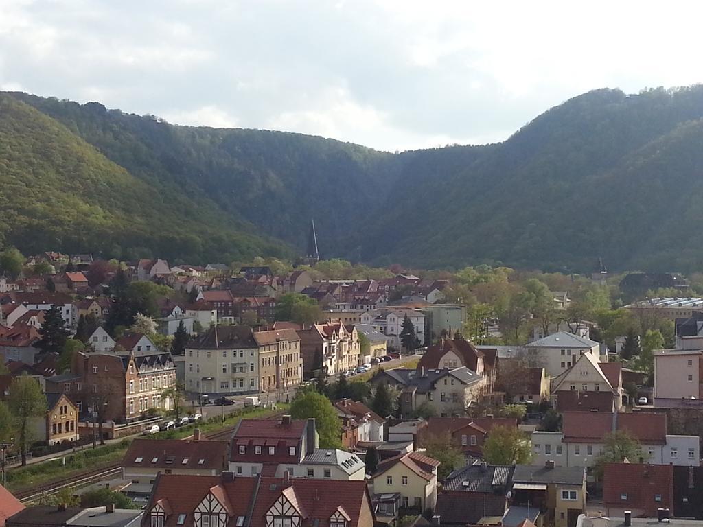 Hotel Garni Haus Sonneneck Thale Buitenkant foto